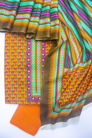 F&F-504- 3 Piece Printed Lawn Unstitched