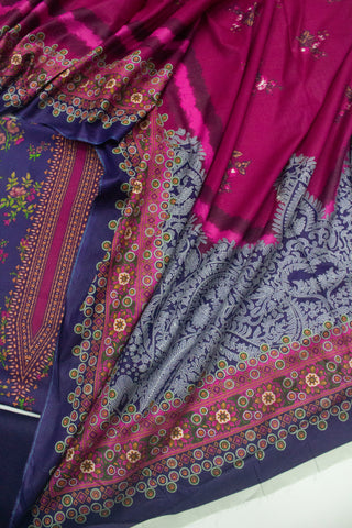 F&F-705- 3 Piece Printed Lawn Unstitched