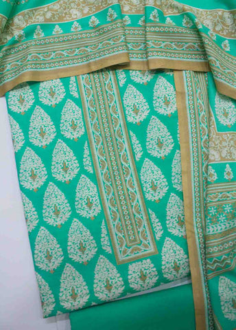 F&F-0801 C-3 Lawn Fariha & Farah Printed UnStitched Suit