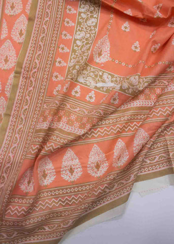 F&F-0801 D-3 Lawn Fariha & Farah Printed UnStitched Suit