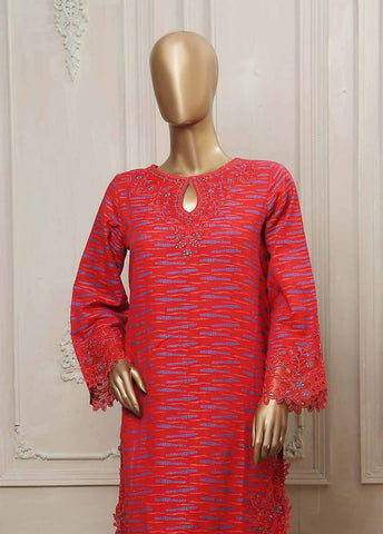 Bin Saeed Fabric - JAC-0010-B- 2 Piece Jacquard