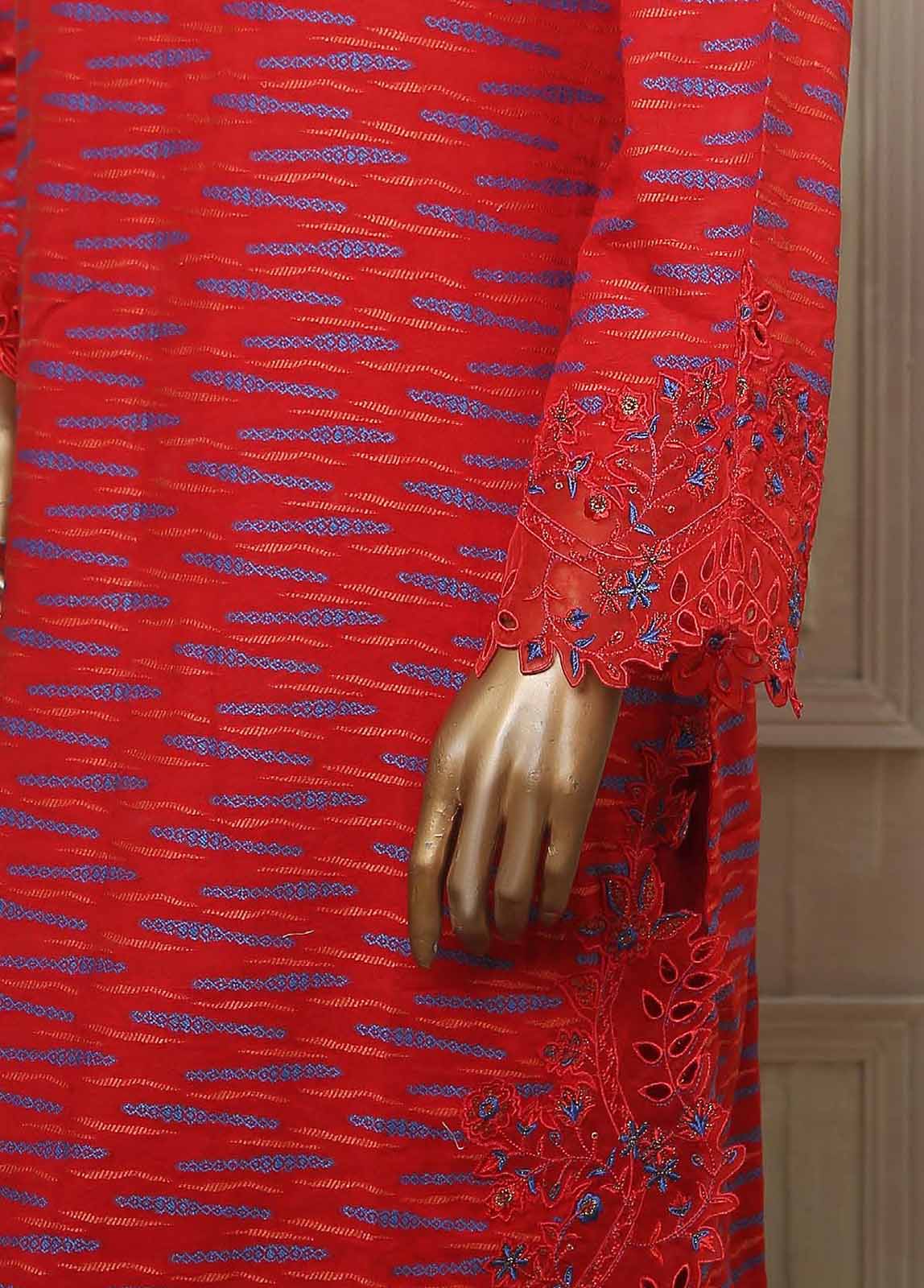 Bin Saeed Fabric - JAC-0010-B- 2 Piece Jacquard