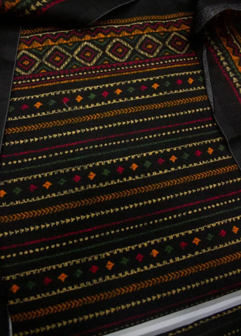 3 Piece Printed MultiColor Khaddar Unstitched Suit
