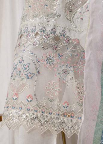 Bin Saeed Fabric - LF-011B- 3 Piece Luxury Embroidered Stitched Suit