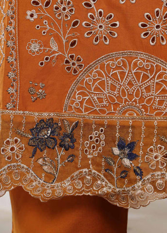 LF-0129-EMB R68- 3 Piece Luxury Embroidered Stitched Suit