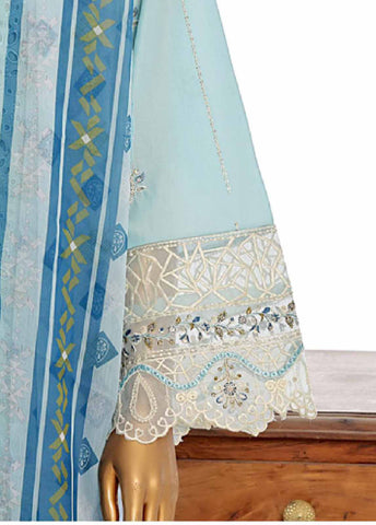 LF-EMB-0142C- 3 Piece Embroidered Stitched Suit