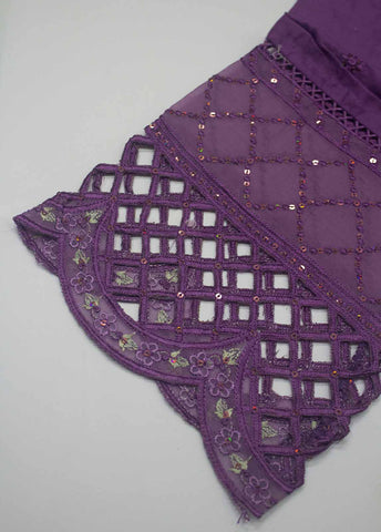 Bin Saeed Fabric - LF-0147 B- 3 Piece Luxury Embroidered Stitched Suit