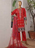 LF-015-EMB R68- 3 Piece Luxury Embroidered Stitched Suit