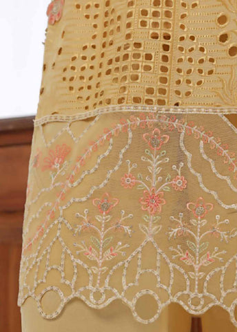 LF-EMB-019B- 3 Piece Embroidered Stitched Suit