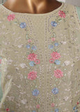 LF-034-EMB R68- 3 Piece Luxury Embroidered Stitched Suit
