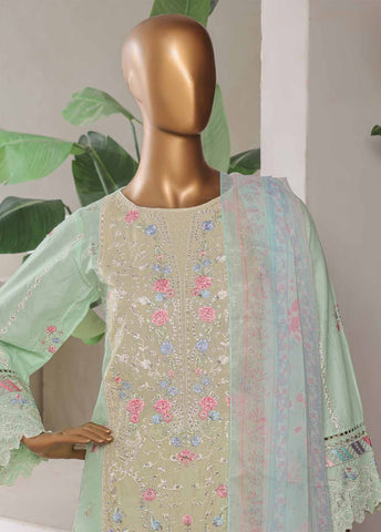 Bin Saeed Fabric - LF-034-EMB R68- 3 Piece Luxury Embroidered Stitched Suit