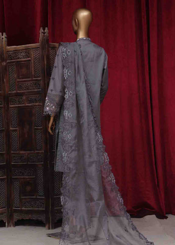 Bin Saeed Fabric - LF-037- 3 Piece Luxury Embroidered Stitched Suit