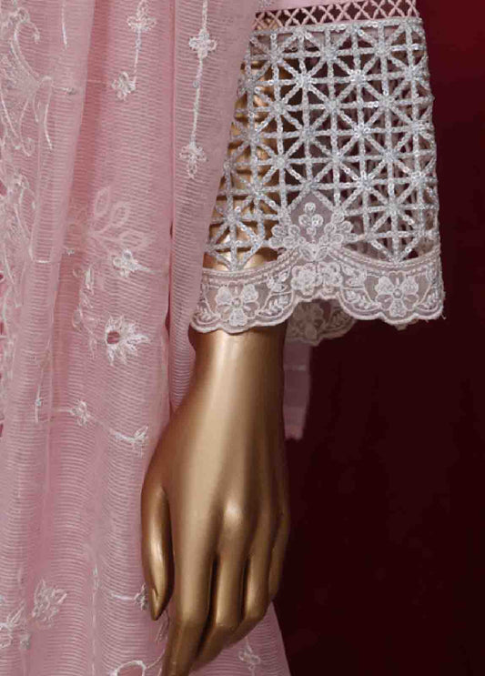 LF-43 D- 3 Piece Luxury Embroidered Stitched Suit