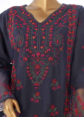 LF-EMB-046A- 3 Piece Embroidered Stitched Suit