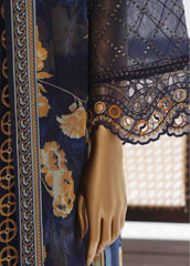 LF-046 F- 3 Piece Luxury Embroidered Stitched Suit