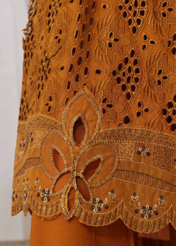 Bin Saeed Fabric - LF-047A- 3 Piece Luxury Embroidered Stitched Suit