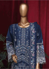 LF-D-59 - 3 Piece Luxury Embroidered Stitched Suit