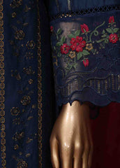 LF-59- 3 Piece Luxury Embroidered Stitched Suit