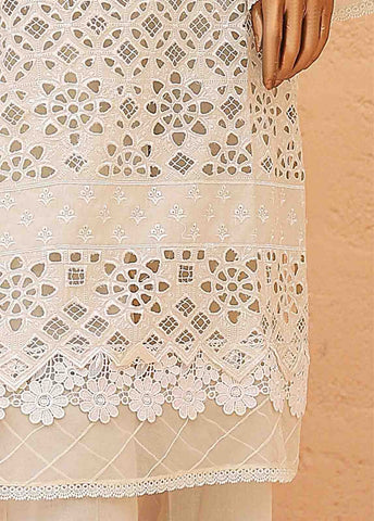 Bin Saeed Fabric - LF-064-3 Piece Chikankari Stitched Suit