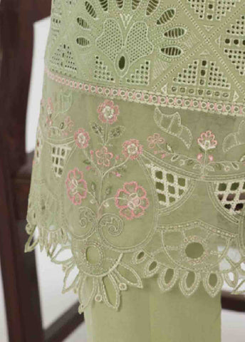 Bin Saeed Fabric - LF-093 F- 3 Piece Luxury Embroidered Stitched Suit