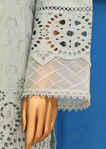 Bin Saeed Fabric - LF-098-3 Piece Chikankari Stitched Suit