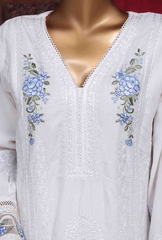 Bin Saeed Fabric - LF-100- 3 Piece Luxury Embroidered Stitched Suit