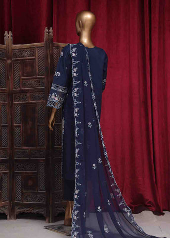 Bin Saeed Fabric - LF-101- 3 Piece Luxury Embroidered Stitched Suit