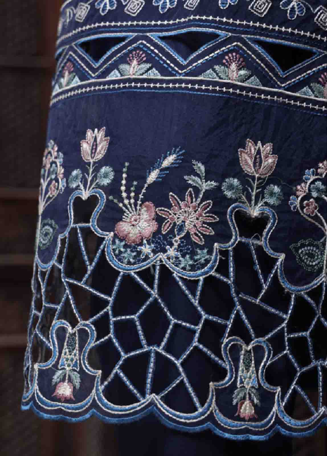 Bin Saeed Fabric - LF-101- 3 Piece Luxury Embroidered Stitched Suit