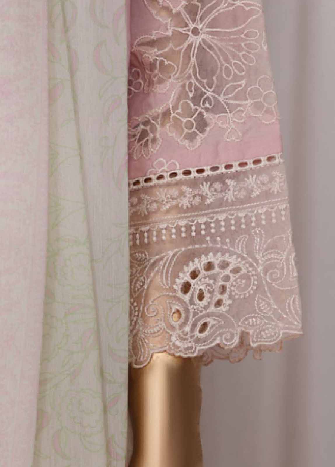 Bin Saeed Fabric - LF-134C- 3 Piece Luxury Embroidered Stitched Suit