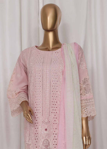 Bin Saeed Fabric - LF-134C- 3 Piece Luxury Embroidered Stitched Suit