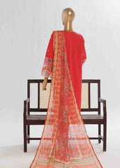LF-138 S- 3 Piece Luxury Embroidered Stitched Suit