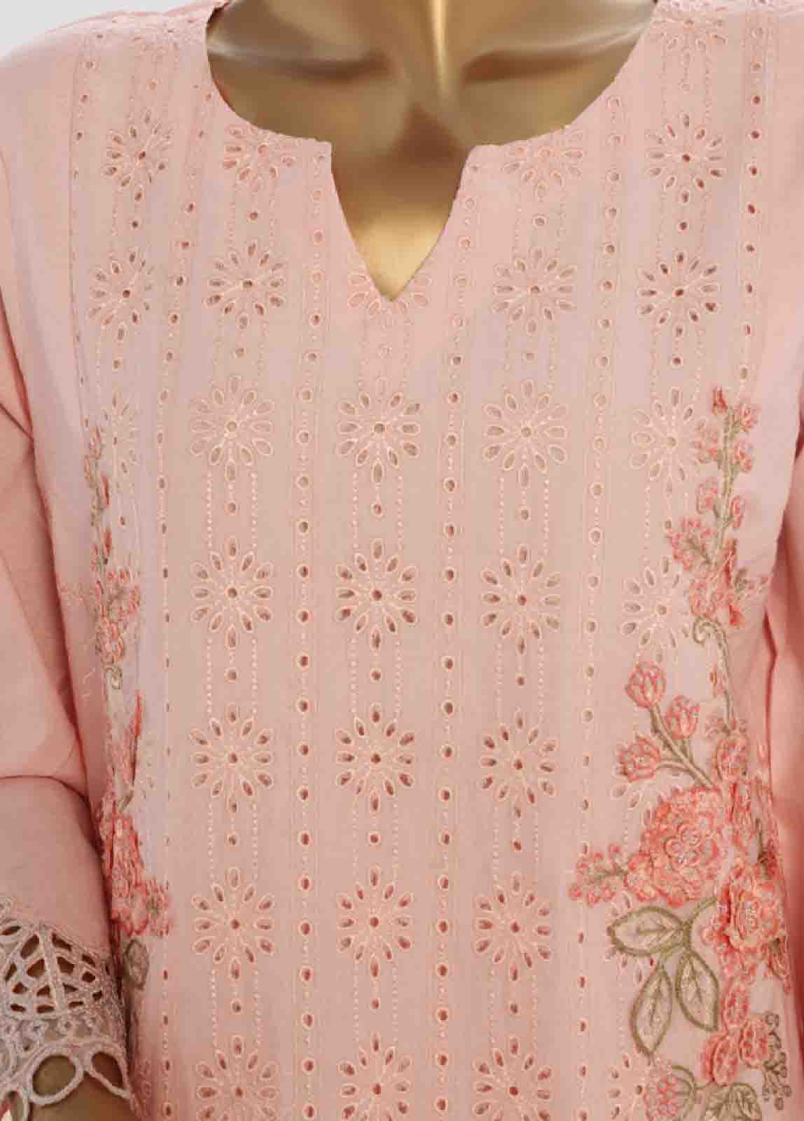 Bin Saeed Fabric - LF-139 F- 3 Piece Luxury Embroidered Stitched Suit