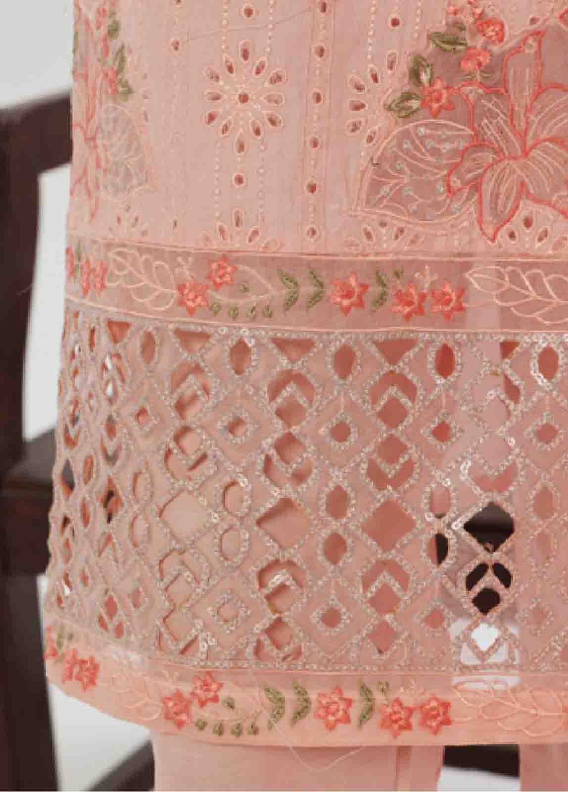 Bin Saeed Fabric - LF-139 F- 3 Piece Luxury Embroidered Stitched Suit