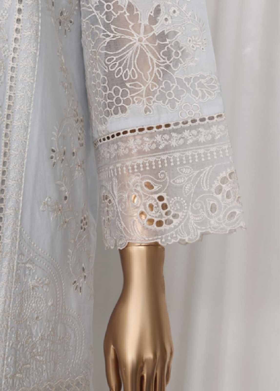 Bin Saeed Fabric - LF-140B- 3 Piece Luxury Embroidered Stitched Suit