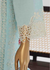 LF-142 F- 3 Piece Luxury Embroidered Stitched Suit