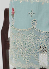 LF-142 F- 3 Piece Luxury Embroidered Stitched Suit