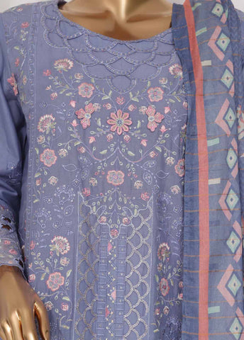 Bin Saeed Fabric - LF-143C- 3 Piece Luxury Embroidered Stitched Suit