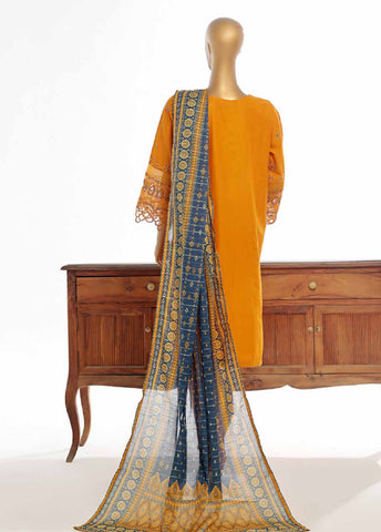 LF-145B- 3 Piece Luxury Embroidered Stitched Suit