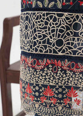 LF-146 F- 3 Piece Luxury Embroidered Stitched Suit
