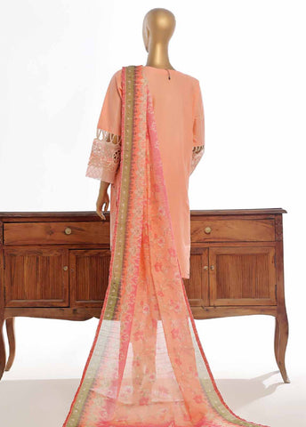 LF-148B- 3 Piece Luxury Embroidered Stitched Suit