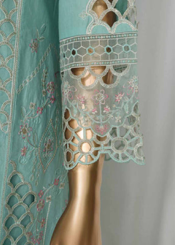 Bin Saeed Fabric - LF-149C- 3 Piece Luxury Embroidered Stitched Suit