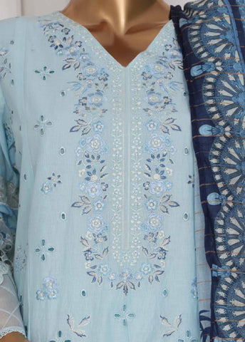 Bin Saeed Fabric - LF-150C- 3 Piece Luxury Embroidered Stitched Suit