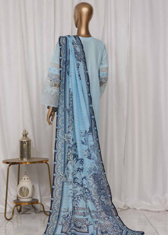 Bin Saeed Fabric - LF-150C- 3 Piece Luxury Embroidered Stitched Suit