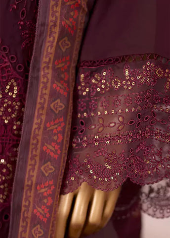 LF-2533-EMB- 3 Piece Luxury Embroidered Stitched Suit