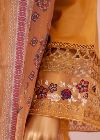 LF-2534-EMB- 3 Piece Luxury Embroidered Stitched Suit