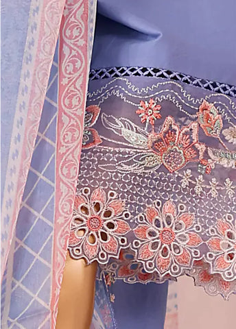 LF-2571-EMB- 3 Piece Luxury Embroidered Stitched Suit