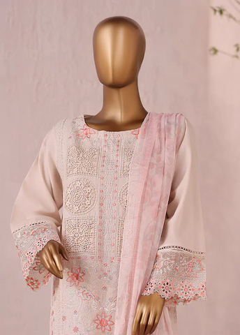 LF-2582-EMB- 3 Piece Luxury Embroidered Stitched Suit