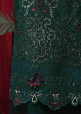 Bin Saeed Fabric - LF-36- 3 Piece Luxury Embroidered Stitched Suit