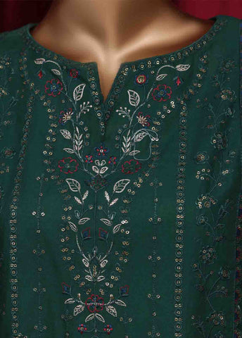 Bin Saeed Fabric - LF-36- 3 Piece Luxury Embroidered Stitched Suit
