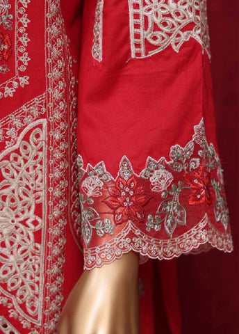 Bin Saeed Fabric - LF-48C- 3 Piece Luxury Embroidered Stitched Suit